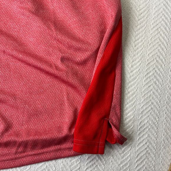 Nike Basketball Shorts Mens XXL Red Elastic Waist Lined Spellout Athletic Swoosh - Picture 4 of 8